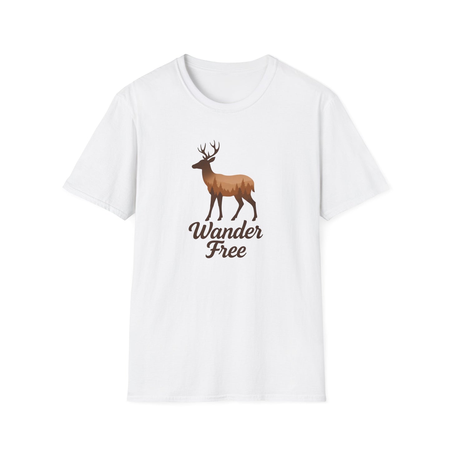 Moose Forest Silhouette T-Shirt